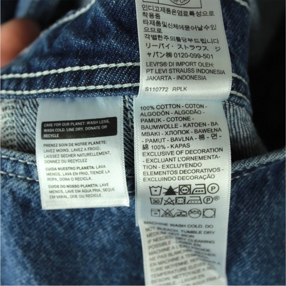 Levi’s Vintage Shortalls Denim Bib Overalls Two Horse Brand Women Size S Blue - Picture 8 of 13